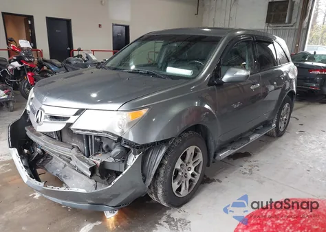 2008 Acura Mdx z USA, uszkodzony, nr VIN 2HNYD28208H536263